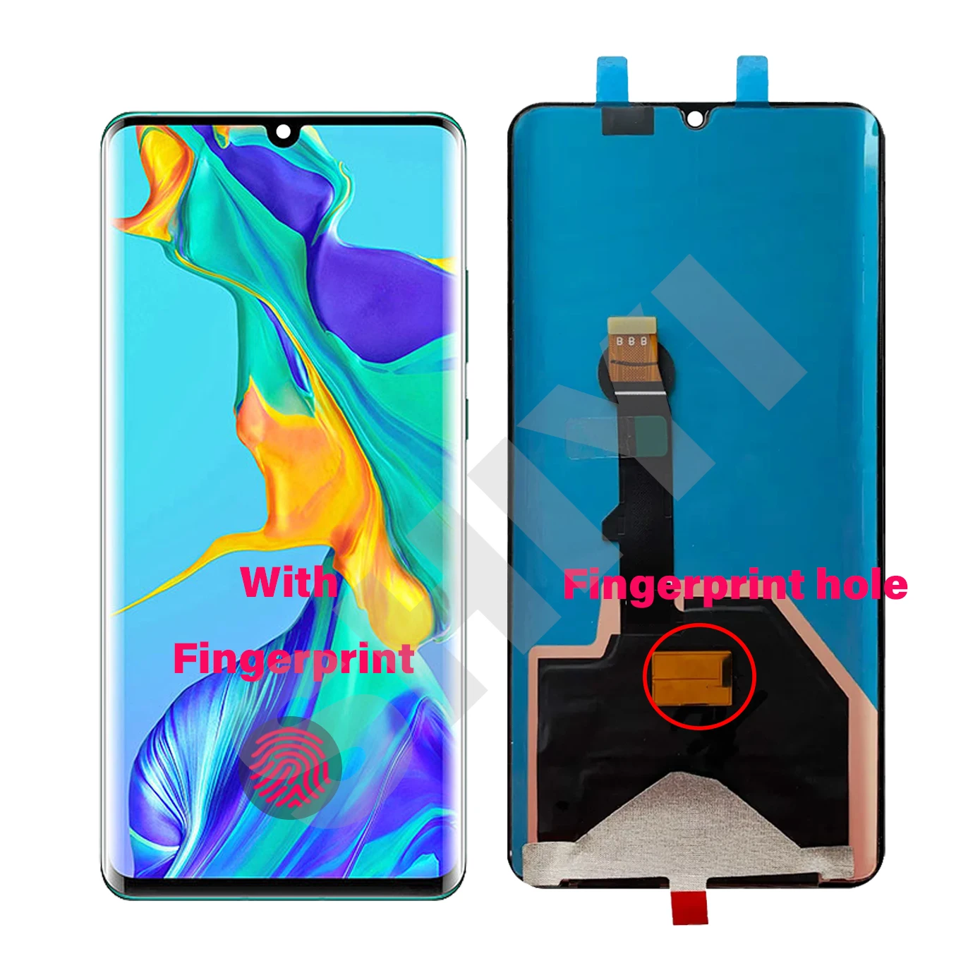 Imagem -03 - Oled Lcd Touch Display Screen para Huawei P30 Pro Substituição de Montagem com Impressão Digital P30pro L29 L09 Al00 647