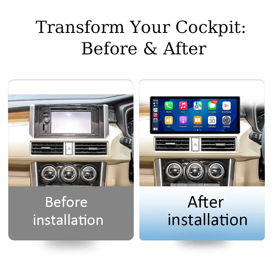 for Mitsubishi Xpander 2015-2021 Car Radio 12.3