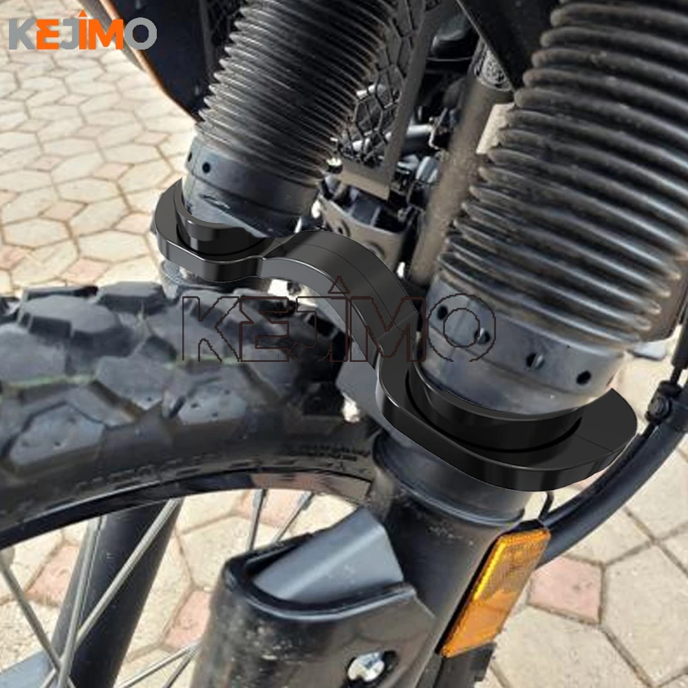 For Kawasaki KLR650 2008-2024 Motorcycle Front Fork Brace Bracket KLR 650 2024 2023 2022 2021 2020 2019 2018 2017 2016 2015 2014