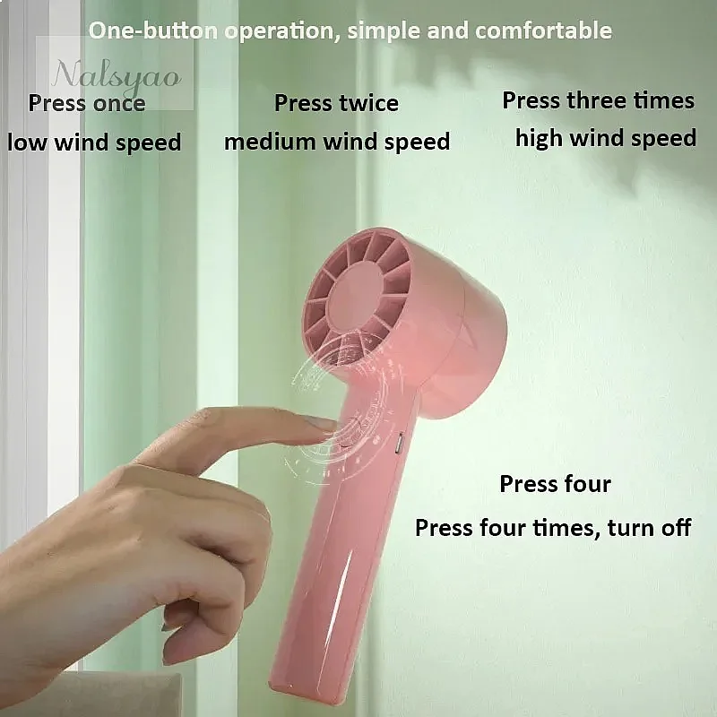 Portable Mini Lash Fan USB Rechargeable Eyelash Glue Dryer Blower Third Gear Speed Lash Extension Supplies Makeup
