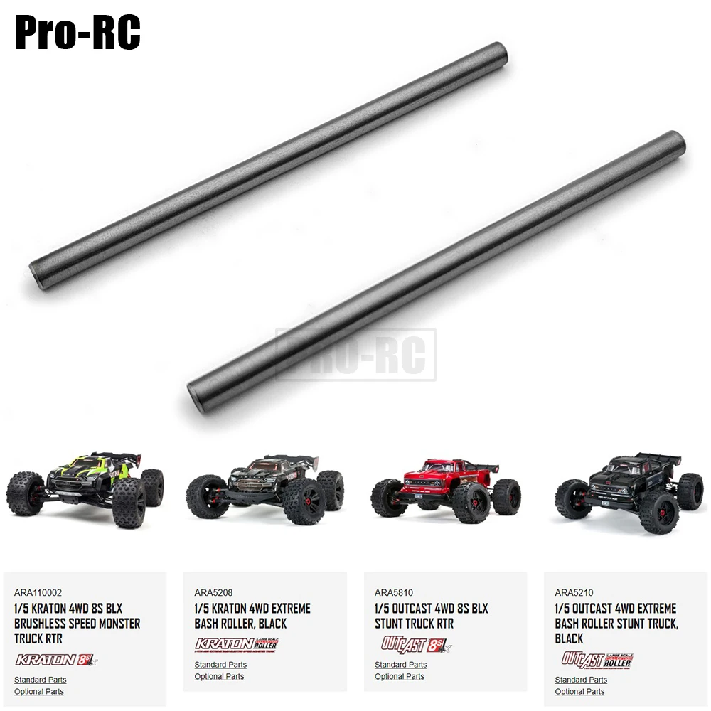 ARA330581 zawias Pin 5x96mm stopu tytanu TC4 dla Arrma 1/5 KRATON OUTCAST 4WD 8S BLX RC MONSTER TRUCK RTR część do zdalnego sterowania