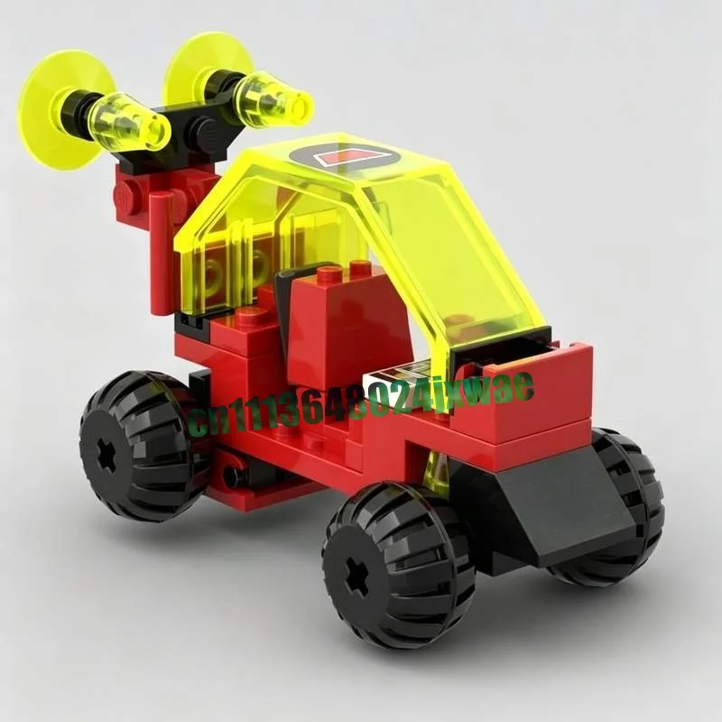 32 PCS Guidelight Rover Space Vehicle Model Custom Puzzle DIY Assembly Building Blocks Educational Toy Gift Collection Display