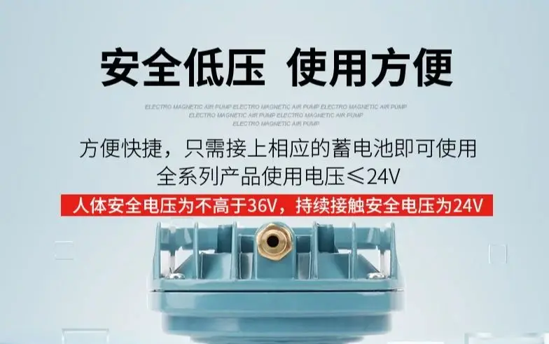 

130W 12V 24V DC Oxygen Pump Fish Tank Oxygenation Portable Aerator Small Oxygenation Pump Aquarium Fish Culture Air Pump