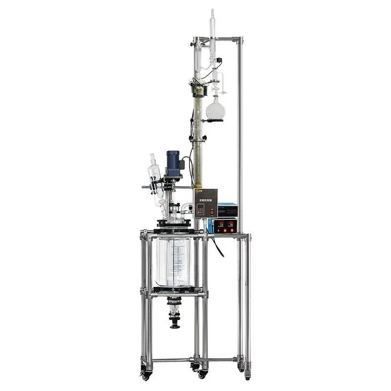 Distillation column Equipment Laboratory Small distillation column Distillation kettle Vacuum device