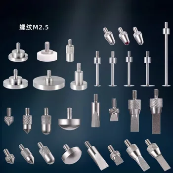 Messuhr Indikator Stift Zifferblatt Anzeige Sonde m 2,5mm Höhen messer Stift flache Sonde Alien spitze Kegel Klinge Bogen Nadel 1St