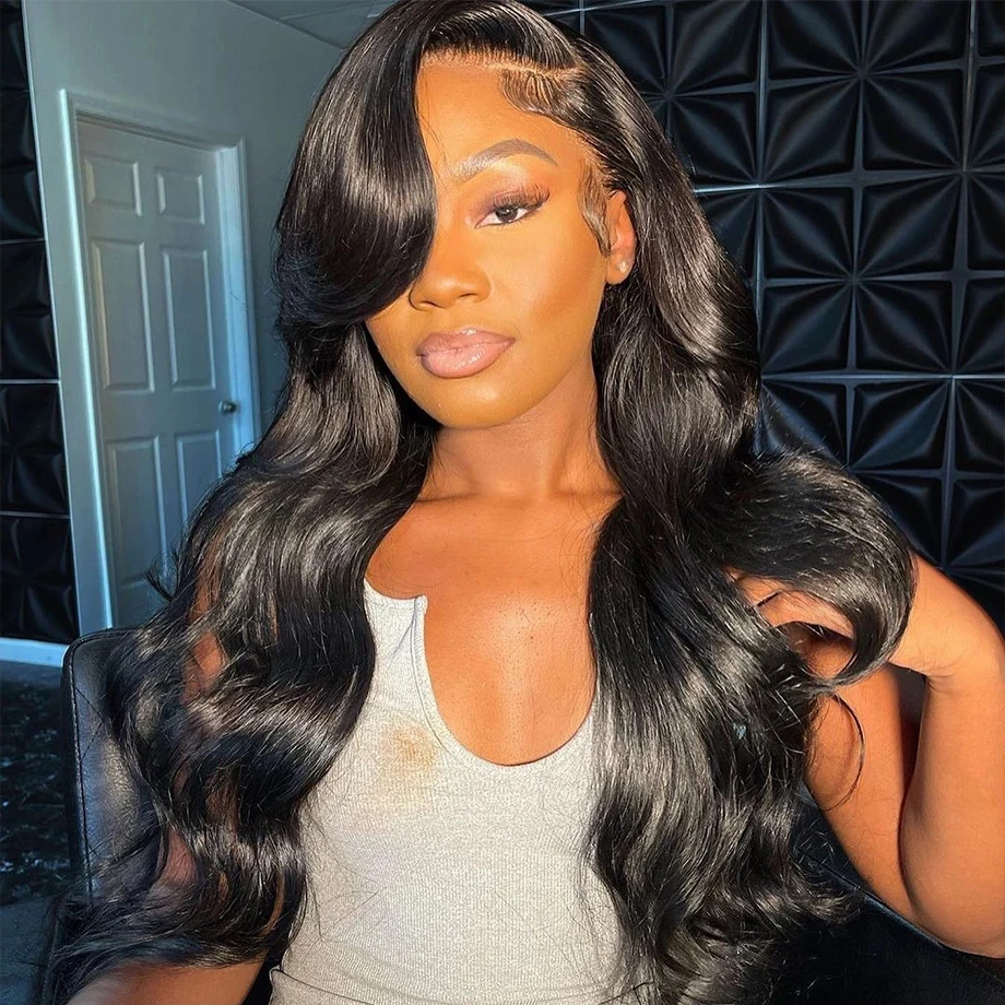 

40 inch Loose Wave 13x4 13X6 HD Lace Front Human Hair Curly Wig for Women Choice Body Wave Long Glueless Wigs Human Hair on Sale