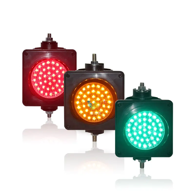 Green Colored Lens Warehouse Signal Light Mini 100mm Traffic Warning Light For Sale
