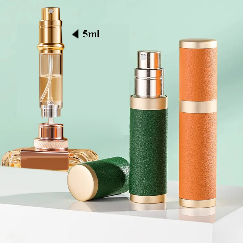 

5ml Perfume Bottle Refillable Perfume Atomizer for Travel Cosmetics Spray Bottle with Ultral Fine Mist Fragrance Container New