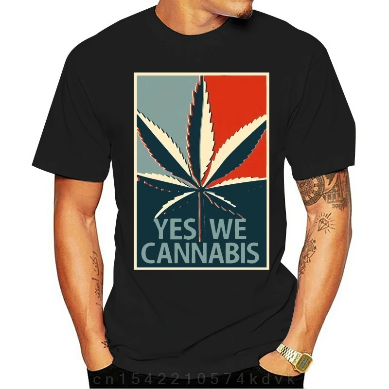 Yes We Weed Pot Herbs Joint Bong Graphic Shirt t-shirt New T-Shirt Men Fashion T Shirts Fashion T Shirt Men Print
