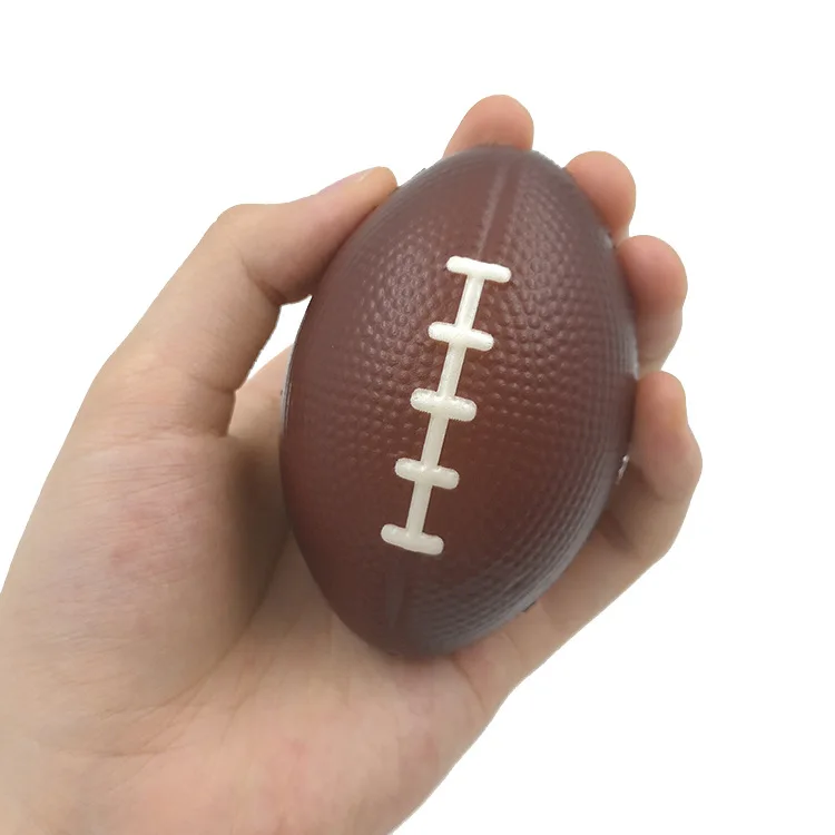 Mini pelota de fútbol de PU suave, baloncesto antiestrés, Francia, UE, Reino Unido, EE. UU., pequeña pelota de fútbol de Rugby para apretar, juguetes deportivos para niños