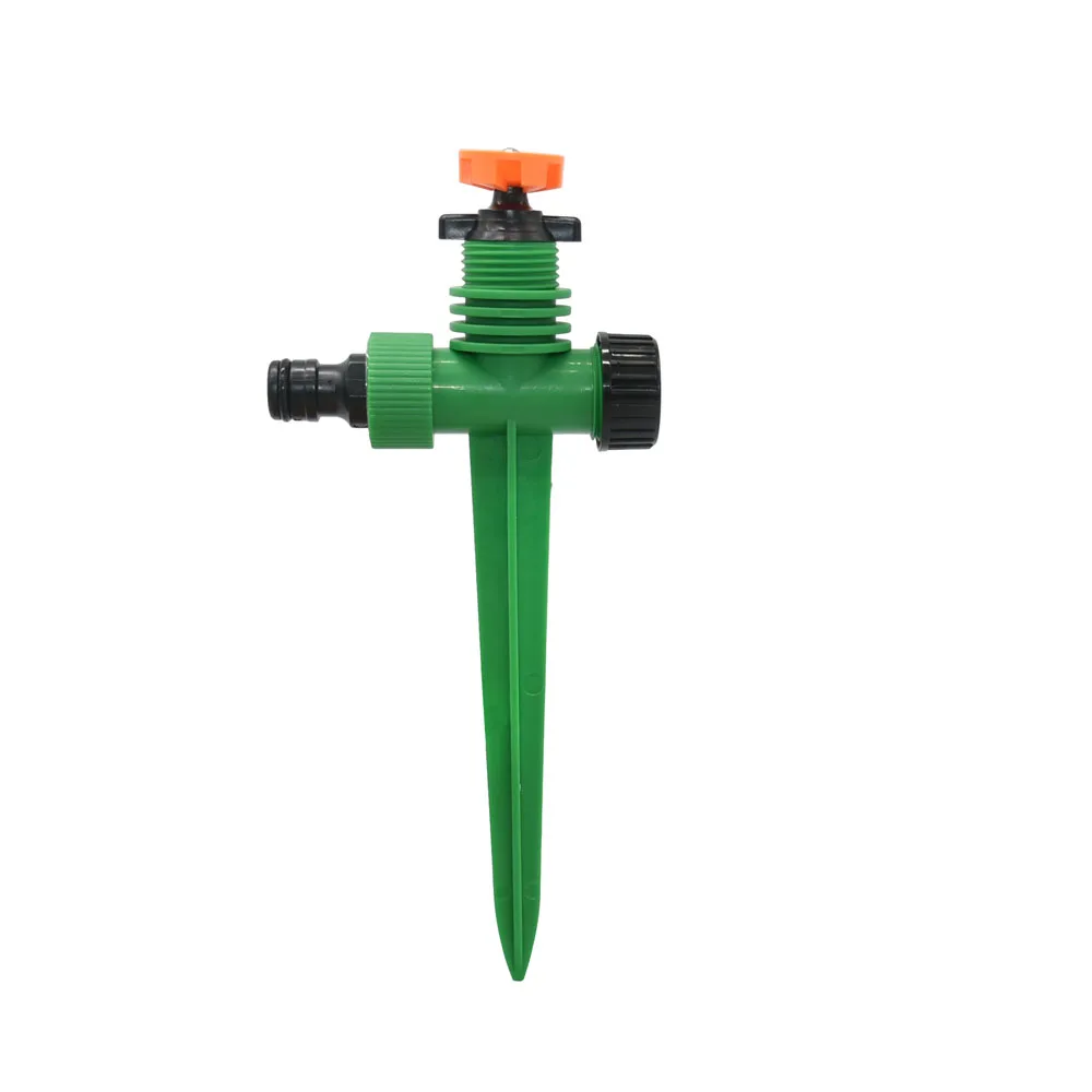 360 Degree Rotating Sprinkler Support Nozzle  Automatic Rotating Lawn Watering Irrigation 1/2