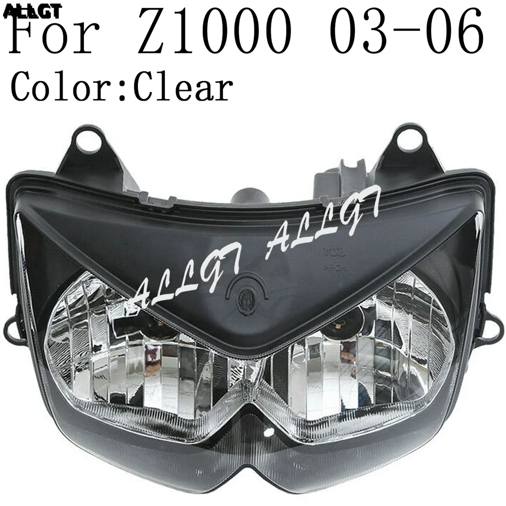 

Motorcycle Front Headlamp Headlight Assembly for Kawasaki Z800 Z1000 2003 2004 2005 2006 2007 2008 2009 2010 2011 2012 2013