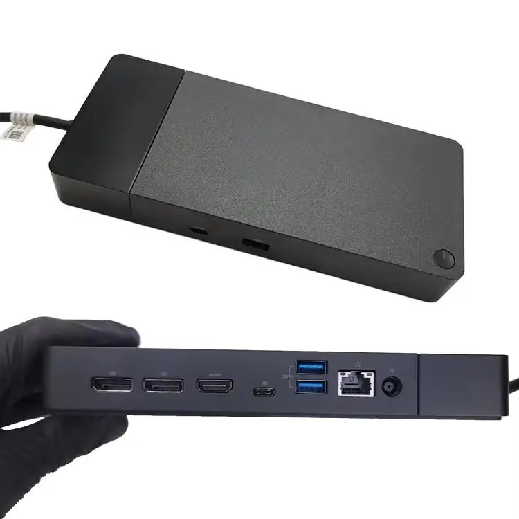 10 1 USB Type-C Hub with 180W Power Supply WD19S Docking Station for 4K & PD 130W Multifunctional Laptop Docking Station