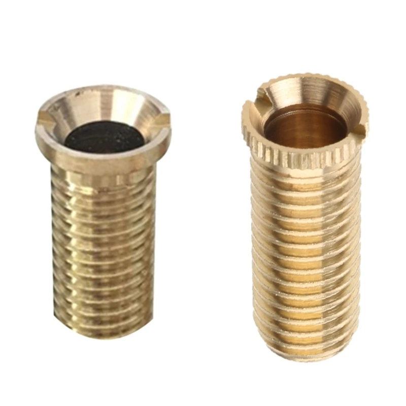 Kitchen Sink Basket Strainer Threaded Screw Connector Pure Copper Sink Filter Waste Plug Screws Easy to Replace Drop Shipping