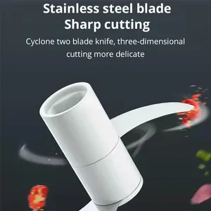 1pc Azul/Rosa Manual Alho Masher Mão Puxar Cozinha Tipo Agregado Familiar Liquidificador Alho Moído Minced Gadgets De Cozinha 10 principais vendas batata pure - №5