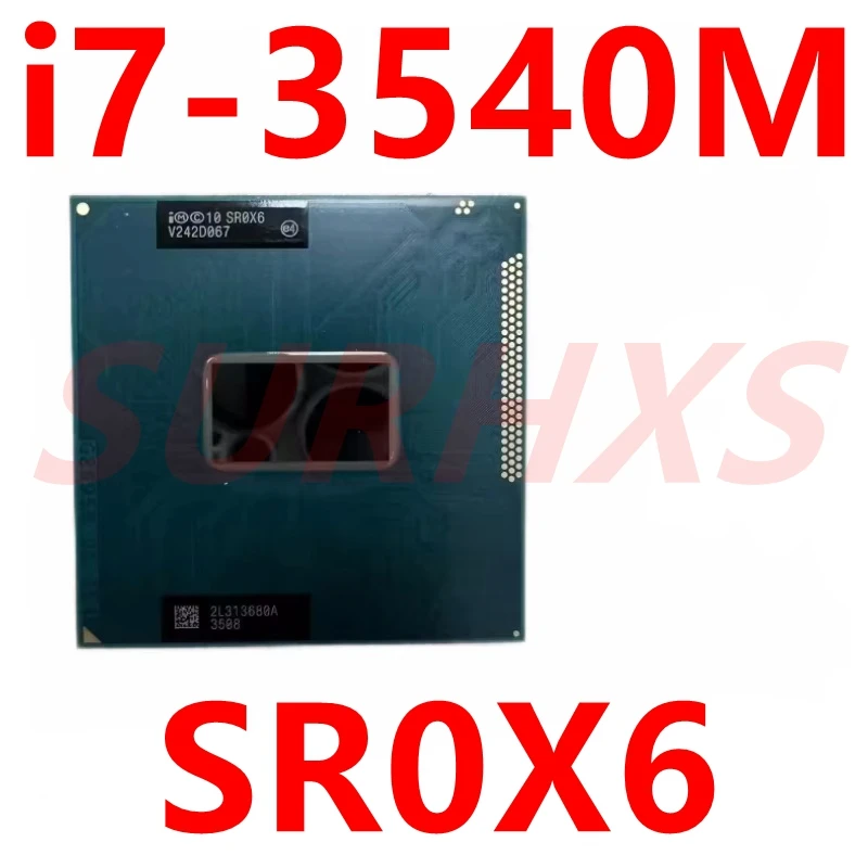 i7-3540M I7 3540M SR0X6 3.0 GHz Dual-Core Quad-Thread CPU Processor 4M 35W Socket G2 / rPGA988B