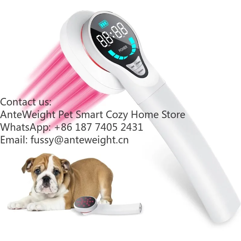 Portable Red Light Vet Device for Dogs Pets Muscle Joint Arthritis Pain Relief,Wound Care Clear Skin Problems,anti-Inflammation