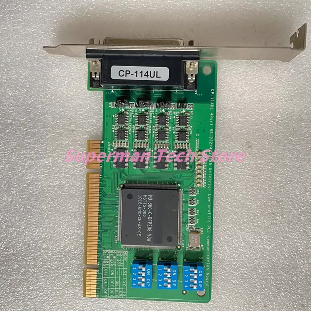 High Quality - Fast Shipping 4-port RS-232/422/485 PCI Multi-Serial Port Card CP-114UL