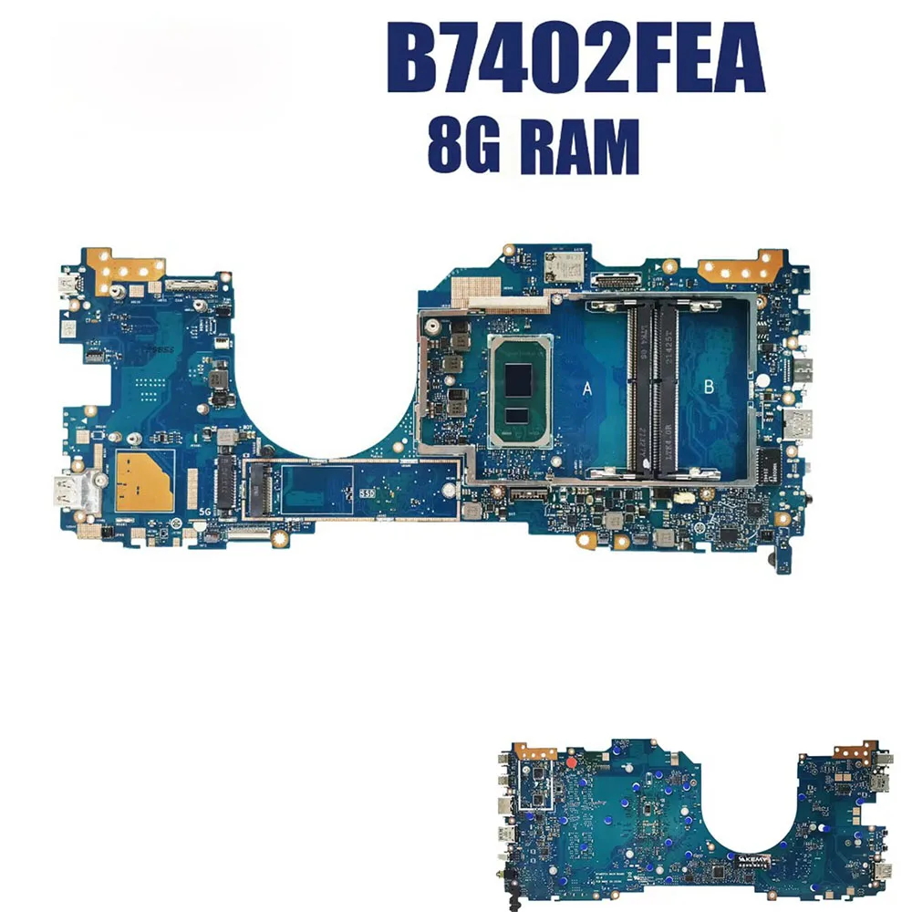 

Mainboard For ASUS ExpertBook B7 Flip B7402FV B7402FEA B7402F Laptop Motherboard With i5 i7 11th Gen CPU 8G 16G RAM