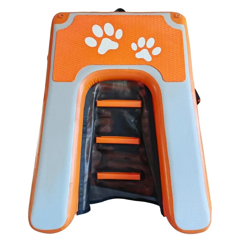 EVA+DWF Pets Platform Inflatable Dog Ramp