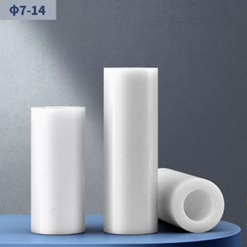 

M3 M4 M5 M6 M8 White ABS Isolation Pillar Plastic Insulated Straight Through Pillar Nylon Sleeve Spacer Pillar
