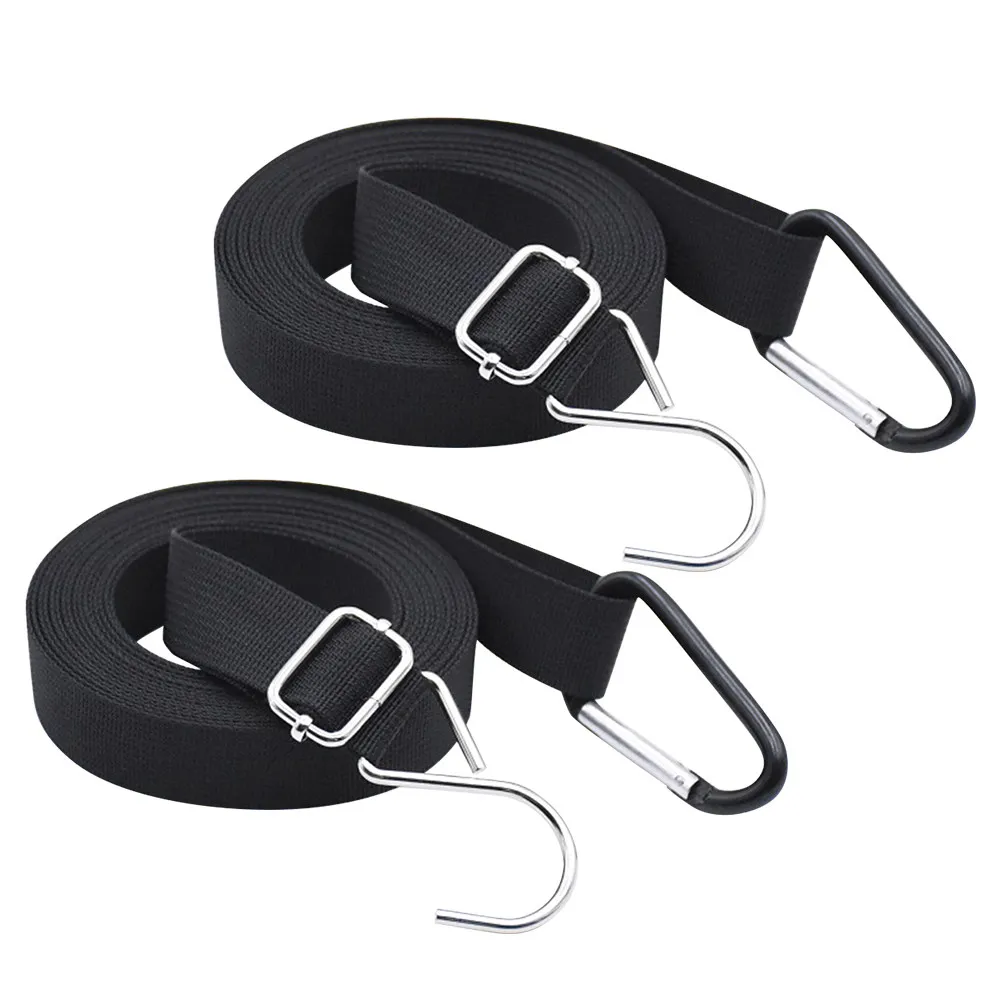 2Pcs Waterproof Car Cover Straps Adjustable Wind Protector for Suv Truck Van Strong Nylon Rope Reliable Cover Fastening Tool