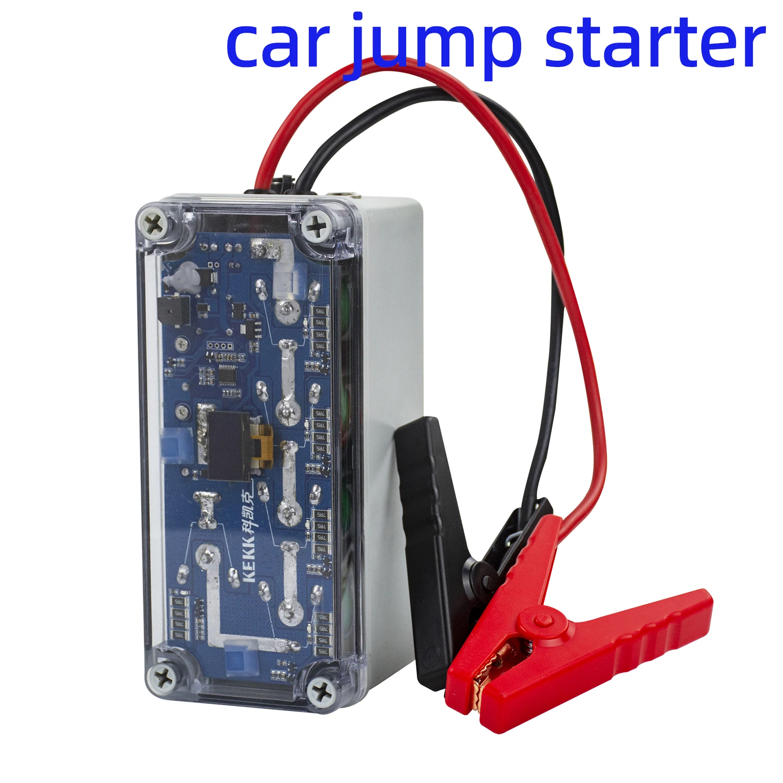12V Car Jump Starter, 800A Battery Booster, Vehicle Automatic Starting Device, Supercapacitor Portable Emergency Jump Starter