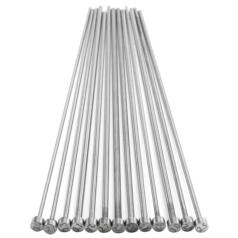 13pcs Wind Instrument Repair Tools Flute Clarinet Saxophone Tools Key Tube Bending and Straightening Mandrel-ANKL