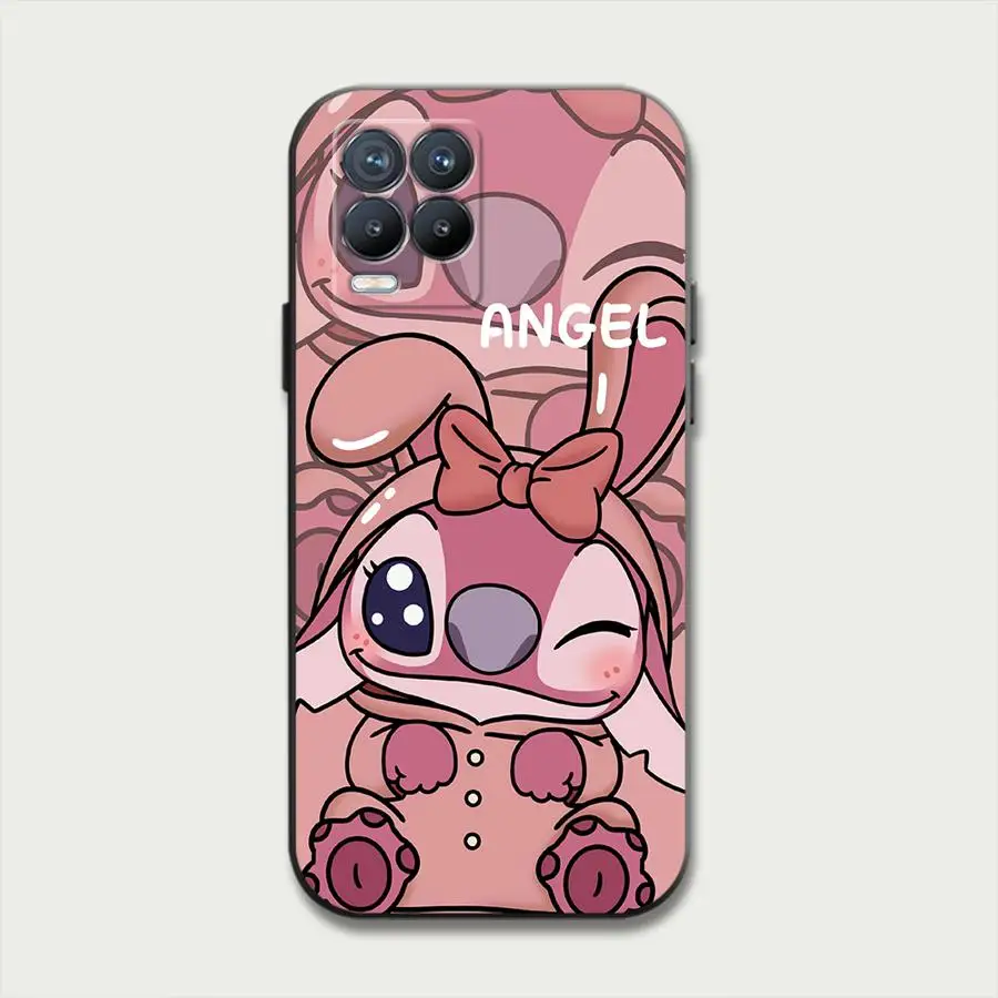 

Lovers Lovely Stitch Phone Case for Google Pixel 8 Pro 6a 7a 8a 6 Pro 7 Pro Black Soft Cover Capa