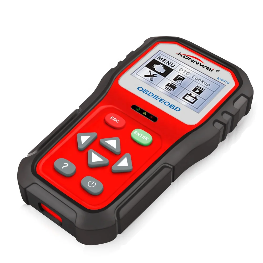 KW818 OBD2 OBDII EOBD Scanner Car Code Reader Tester Pro Diagnostic TooL best quality