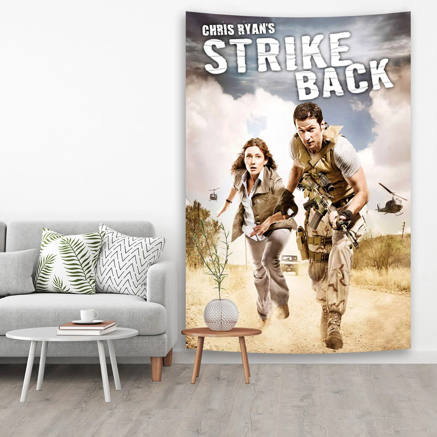 Classic Tv Strikes Back Poster Tapestry Bedroom Background Decoration Wall Hanging Home Decoration