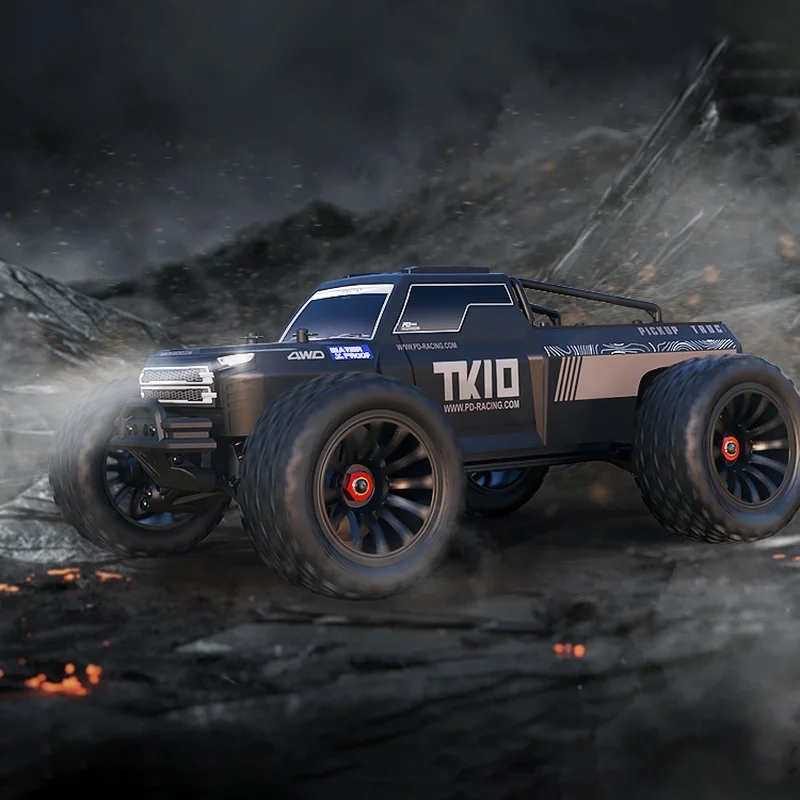 

88km/H Rc Pdracing 1：10 Tk 10v2 Largefoot Remote Control Car Brushless 4s Waterproof 4wd Drift Car Model Adult Gift Suitable 14+