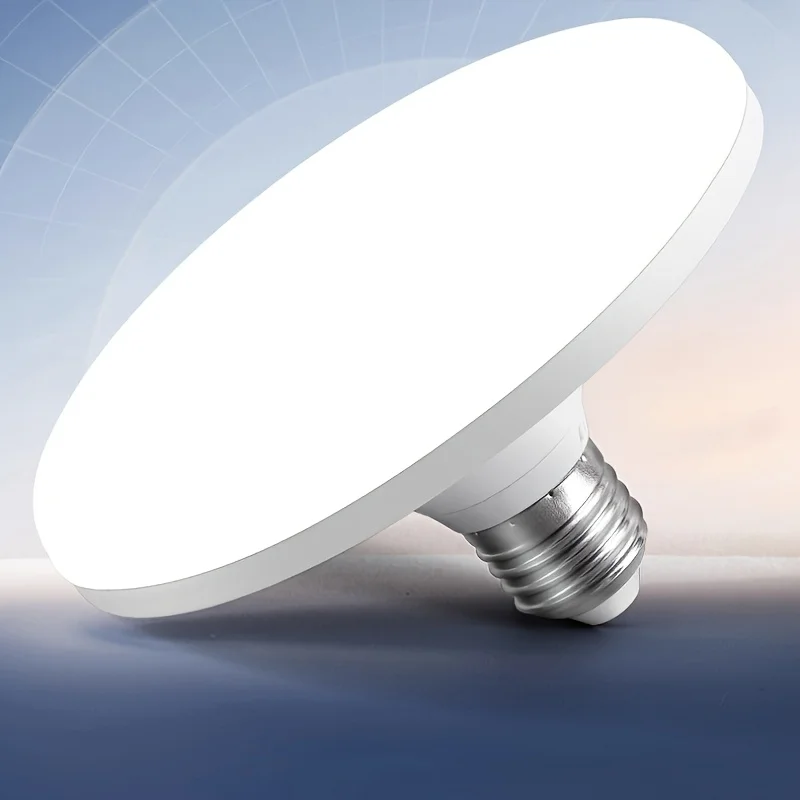 15W LED Bulb E27 220V Cool White 6500K Energy Saving Lamp for Home Indoor Ceiling Lighting Garage Workshop Bright Light Fixture