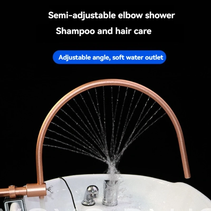 Salon Shampoo Chair Chinese Water Circulation Flushing Bed Special Mobile Heads Massager Spa Accessories,Ceramic Basin