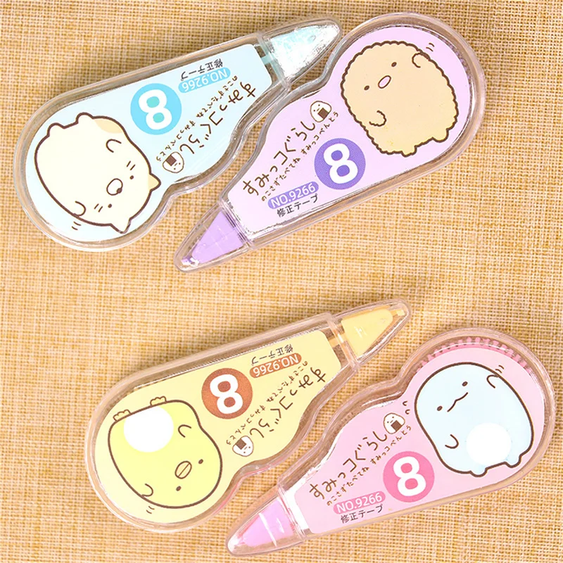 1pcs Cute Lovely White Out Corrector Correction Tape Stationery Student Altered Tapes School Office Supplies