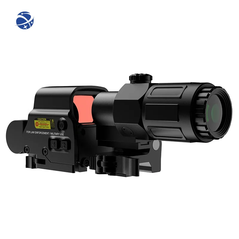 T-Eagle558+G33 sight 3x holographic quick detachable cross mirror with quick zeroing metal combination set sight