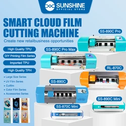 SUNSHINE SS-890c Pro Max Auto inteligentna maszyna do cięcia elastyczna folia hydrożelowa do folia ochronna na ekran obrabiarek