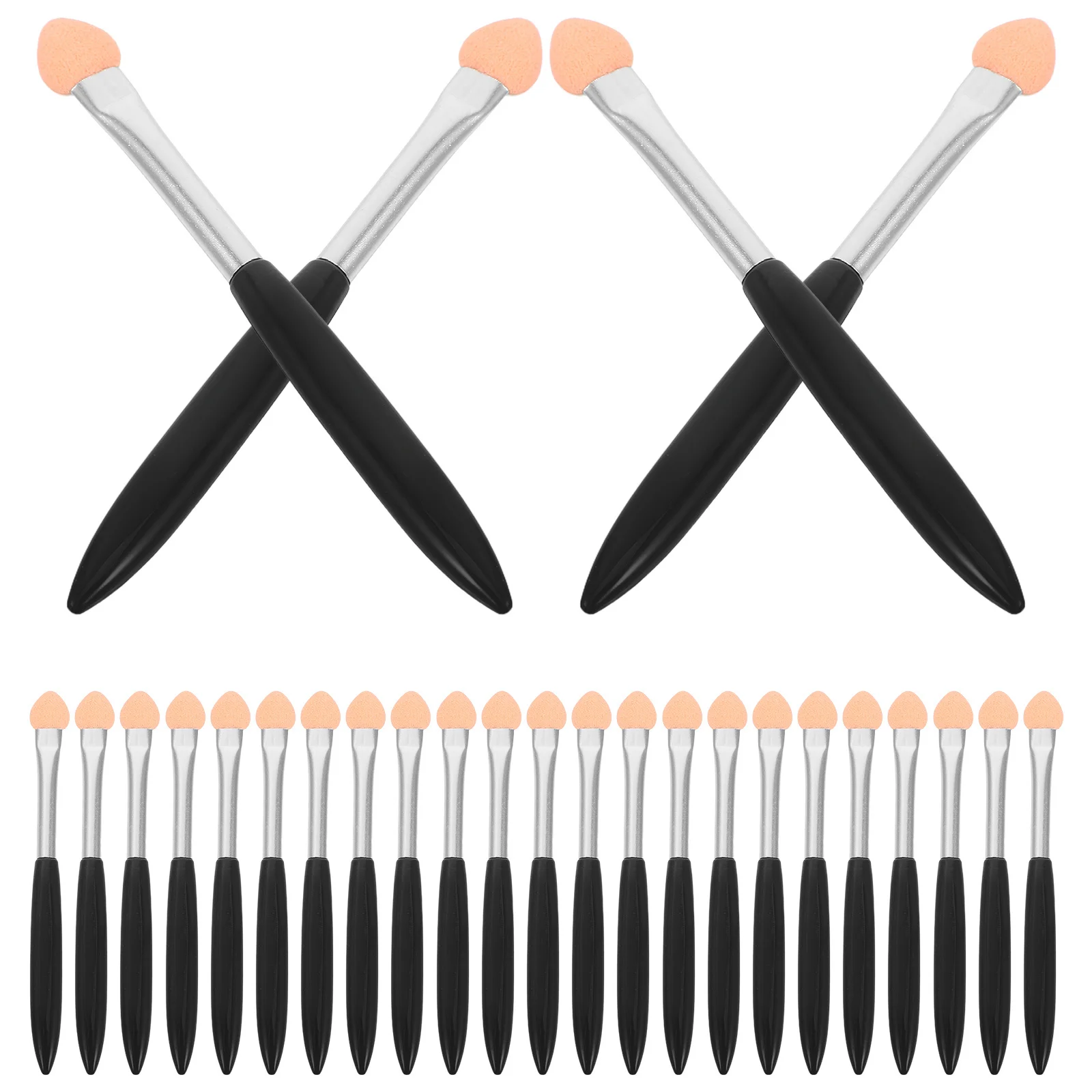 

50pcs Sponge Paint Brushes Small Ink Blending Tools For Watercolor Painting Drawing Craft Card Making Diy Scrapbook Detailing