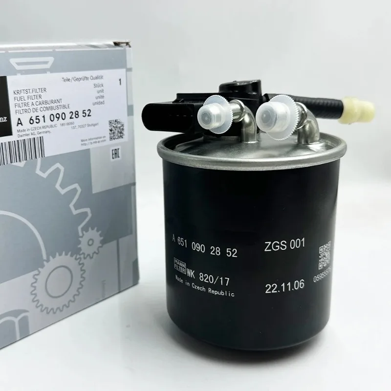 

A6510902852 A6510901652 Дизельный топливный фильтр Комплект автомобильного топливного фильтра для Mercedes-Benz C CLASS W205 S205 C250d C250 WK820/17
