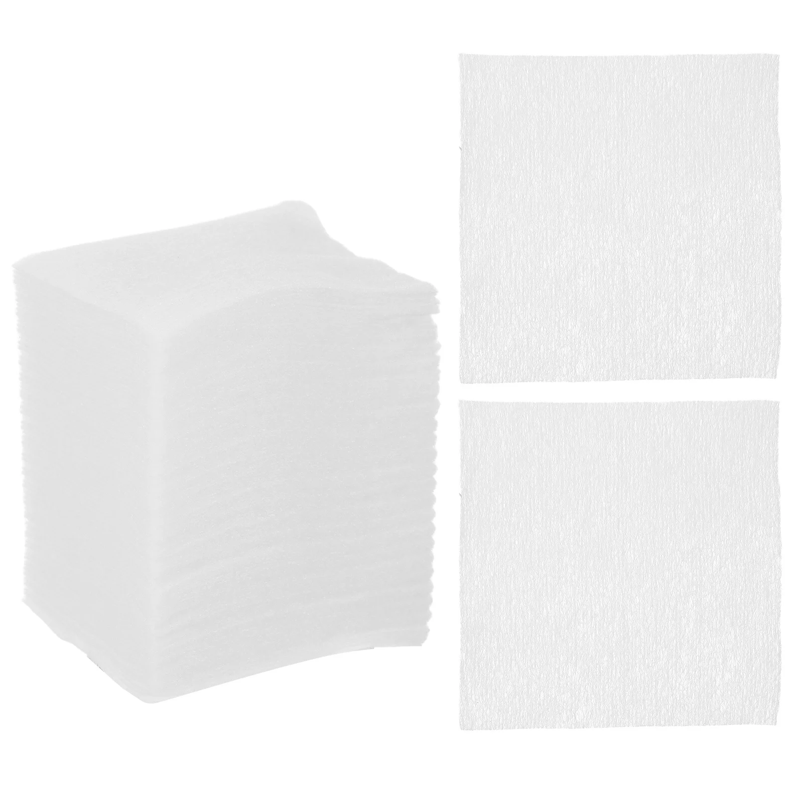 

1000Pcs Non-Woven Soft Nail Polish Remover Pads Lint Free Absorbent Disposable Cotton Pads for Nail Gel Polish Manicure