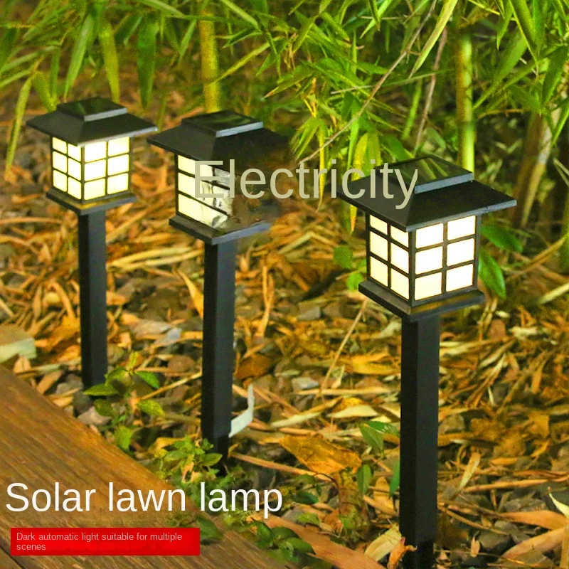 

Solar powered lights, palace lights, courtyard garden lights, outdoor rainproof solar powered LED lawn lights