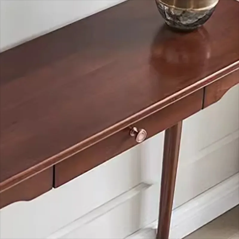 Modern Minimalist Console Table Vintage Beauty Luxury Living Room Console Table Aesthetic Design Tisch Entrance Hall Furniture view 4