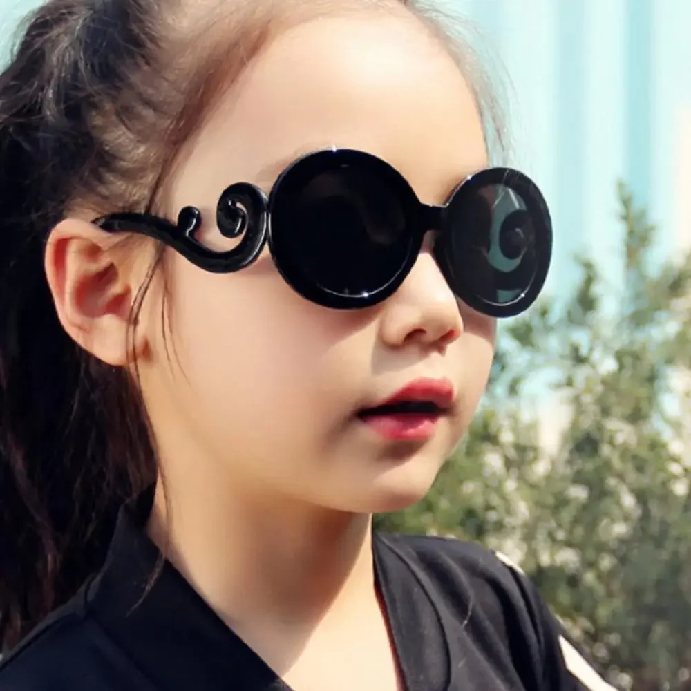 2024 Children Sunglasses Cute Radiation Protection Sunglasses UV400 New Girls Sport Sun Glasses For Baby  Boys Glasses Oculos