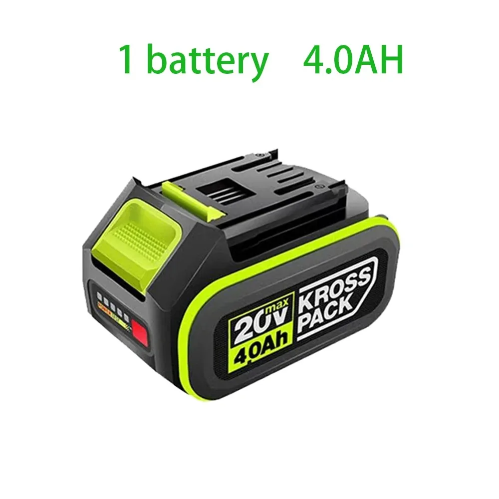 For Worx 20V 4000/5000//6000/8000mAh Lithium battery Rechargeable WA3551 WA3553   WA3570 for All WORX Electric and Garden Tools