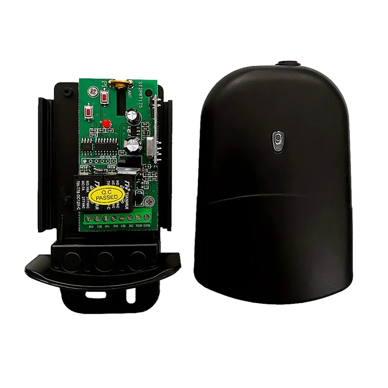 

A15R-2CH Универсальный 433,92 МГц приемник дистанционного управления для гаражных ворот 433 МГц переключатель постоянного тока переменного тока 12 В 24 В 2 канала RF релейный модуль