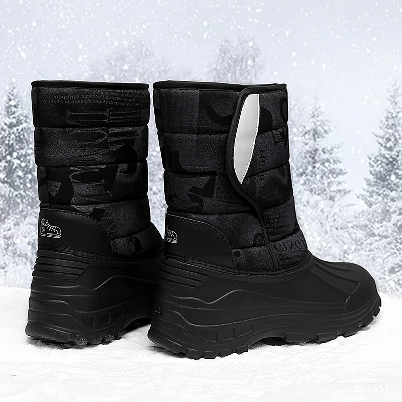 Winter Thickened Velvet Protective Outdoor Warm Snow Boots for Women Foreign Trade Cross-Border Women's Boots Lightweight Shoes