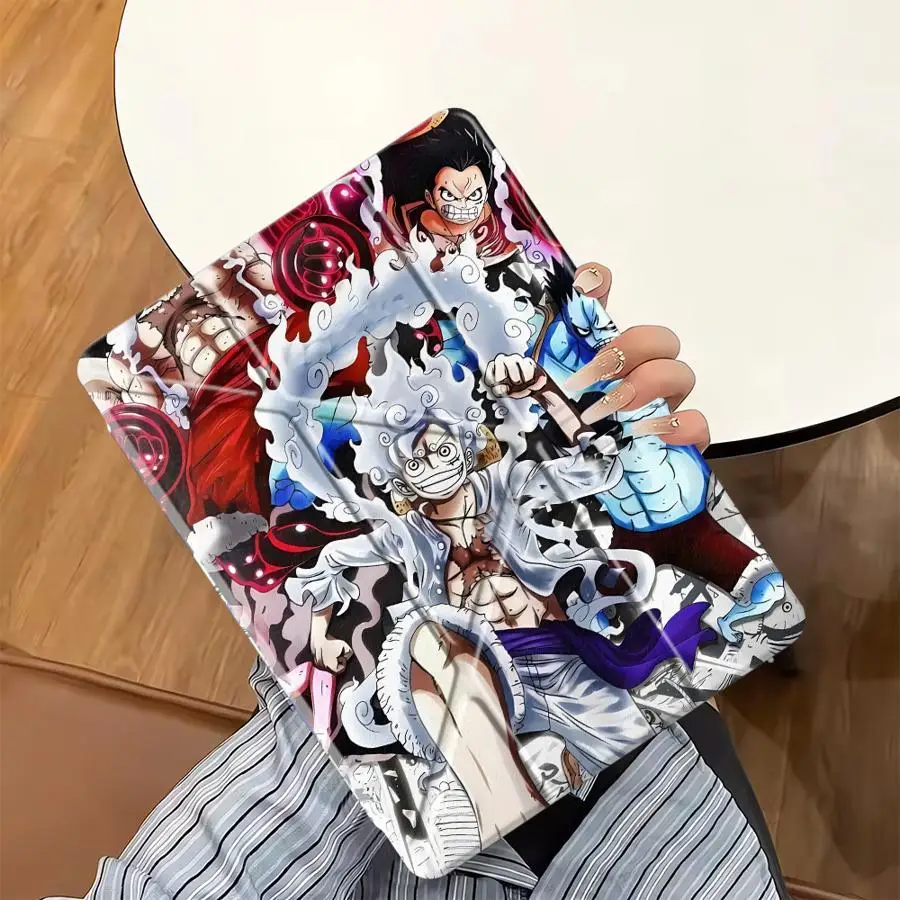 

Чехол-подставка для планшетов iPad Pro 10-го, 7-го, 11-го, 9-го, 8-го поколений, Air 2025, 4, 5, M3, Air M2, 1, 2, M4, Mini 7, 6. Роскошный цельный чехол.