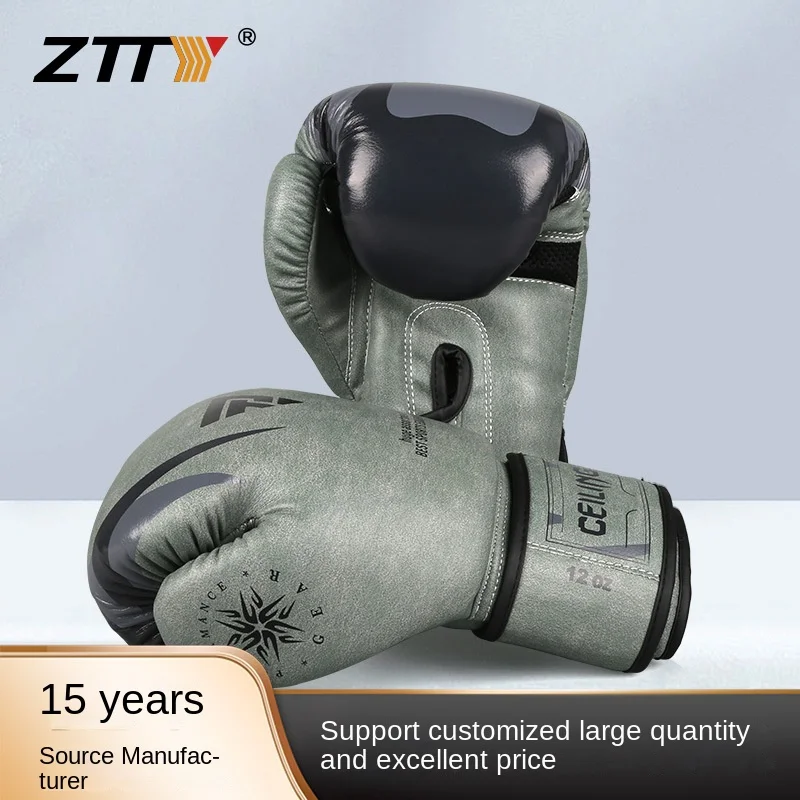 

Новые боксерские перчатки ZTTY, боксерские перчатки Sanda для мужчин и женщин, боксерская груша, тренировочные боксерские перчатки для тайского бокса для взрослых