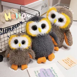 Cute Big Eye Owl Plush Toys Cartoon Soft Stuffed Animals Fluffly Birds Doll Baby Sleeping Pillow for Kids Girls Xmas Gifts Decor