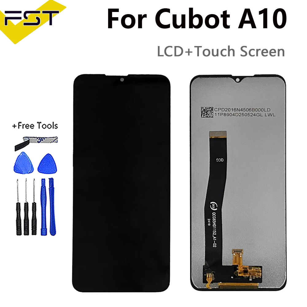 Wyświetlacz LCD z ekranem dotykowym do Cubot A10, 100% przetestowany, digitizer, części zamienne do naprawy wyświetlacza A10